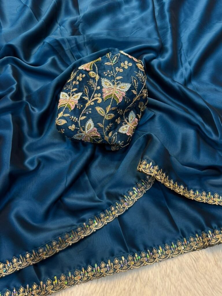 Soft Rangoli silk