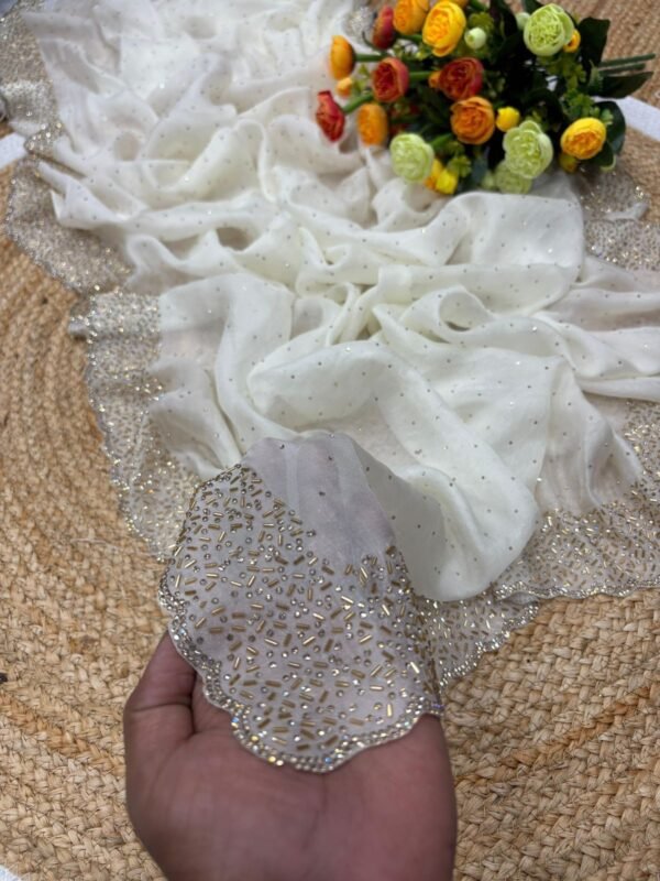 Space silk sarees - Image 7