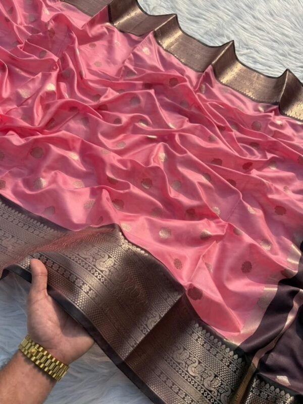 Banarasi Semi Katan Soft Silk Saree