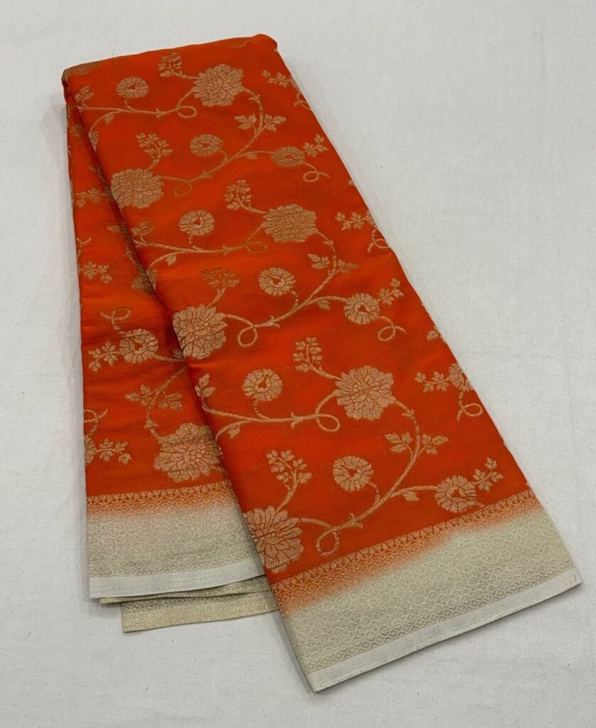 Banarasi Khadi georgette sarees