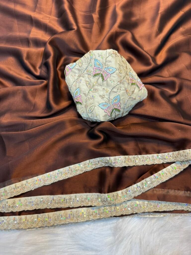 Soft Rangoli silk
