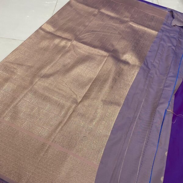 Soft banarasi silk saree - Image 3