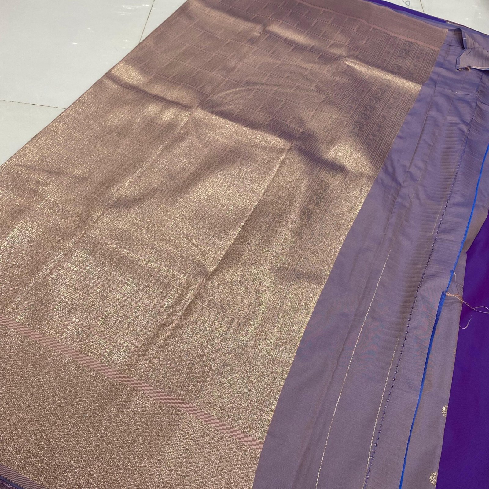 Soft banarasi silk saree - Image 3
