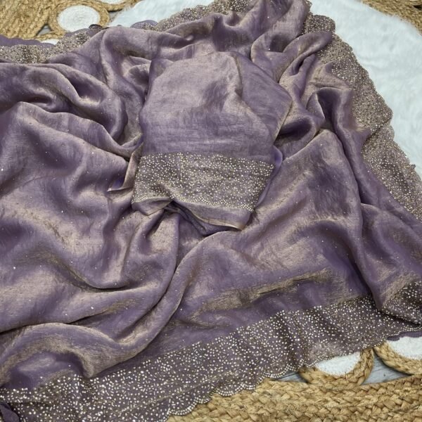 Space silk sarees - Image 21