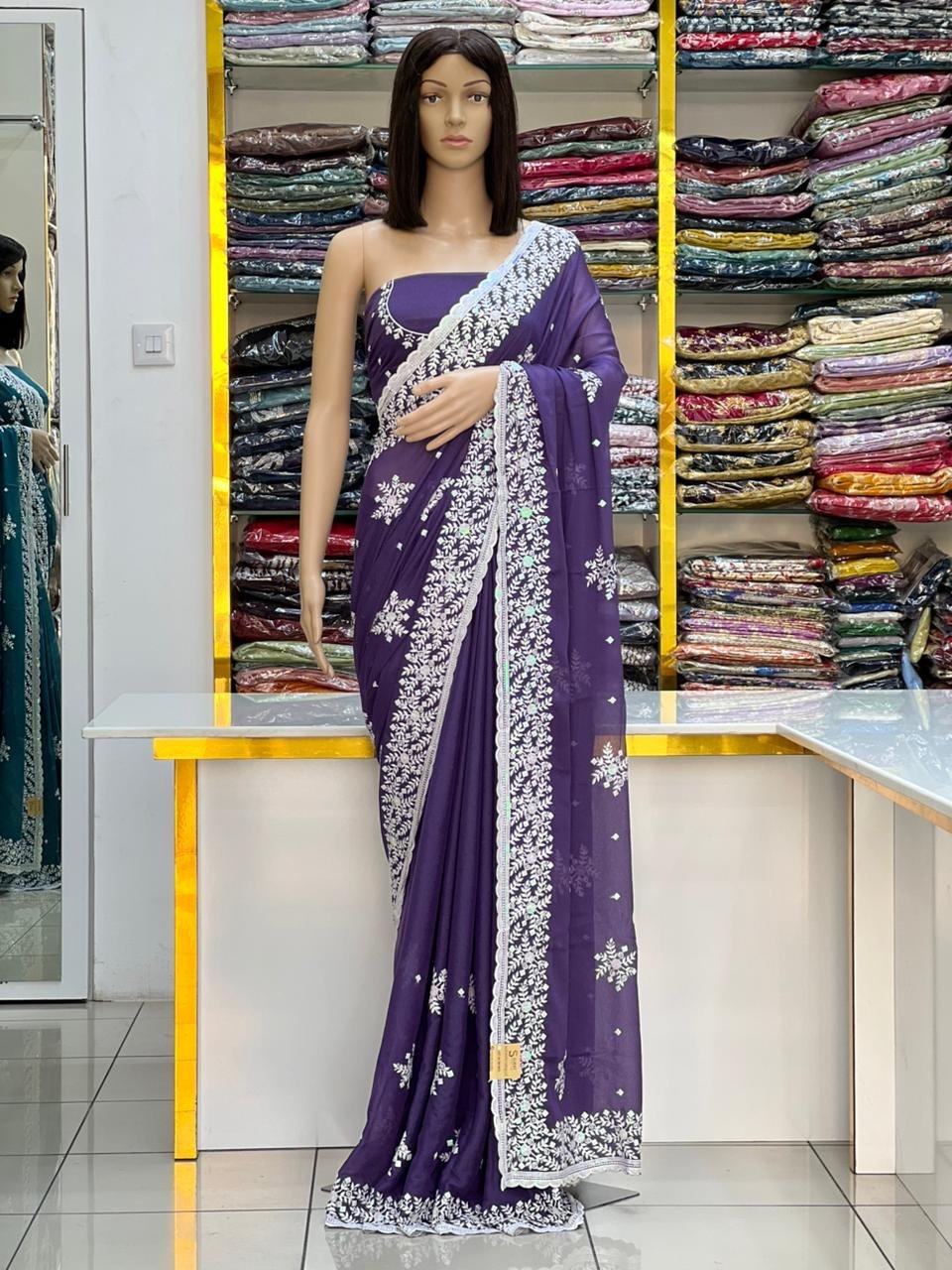 Georgette sarees - Image 2