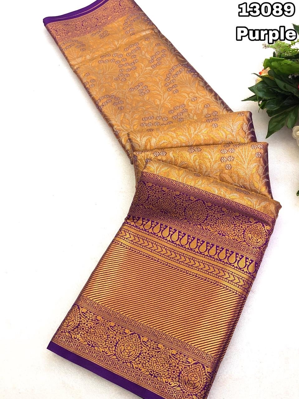 Kanjivaram pattu silk sarees - Image 8