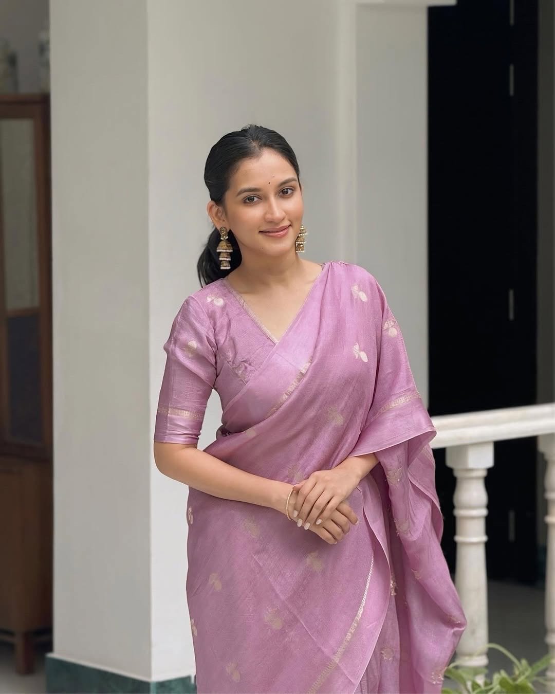 Viscose Khadi silk saree - Image 8