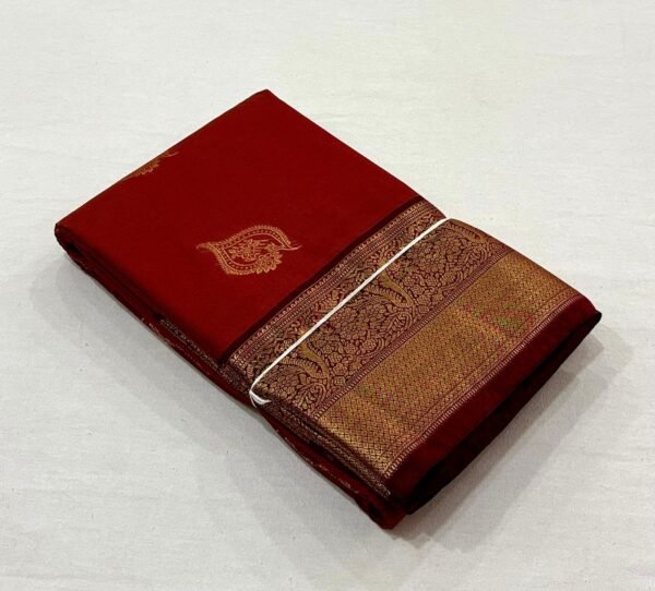 Premium Kanjivaram silk saree - Image 7