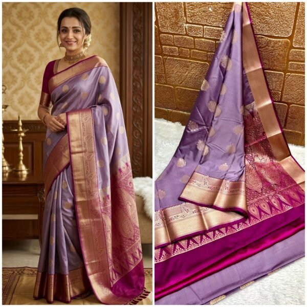 Kanchi silk sarees - Image 3