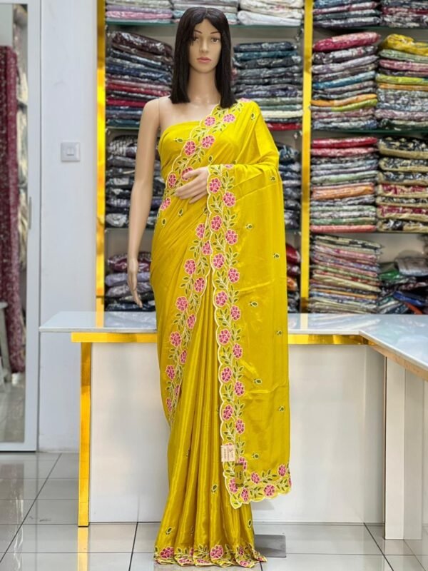 Chinon sarees - Image 3