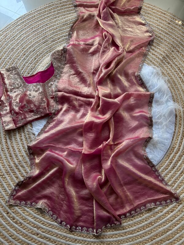 Saree with stitched blouse - Image 2