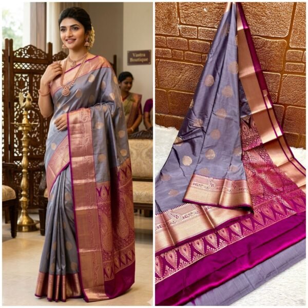 Kanchi silk sarees - Image 6