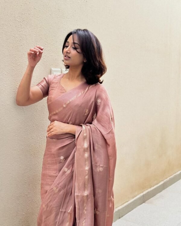 Viscose Khadi silk saree - Image 11
