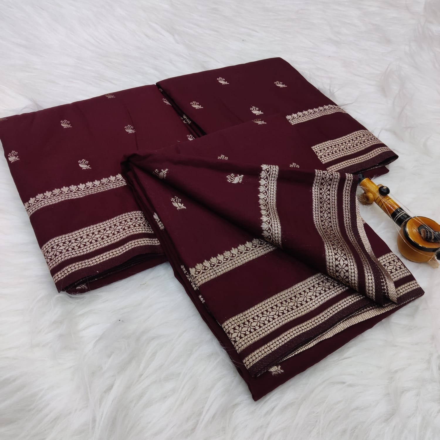 Banarasi silk saree - Image 3