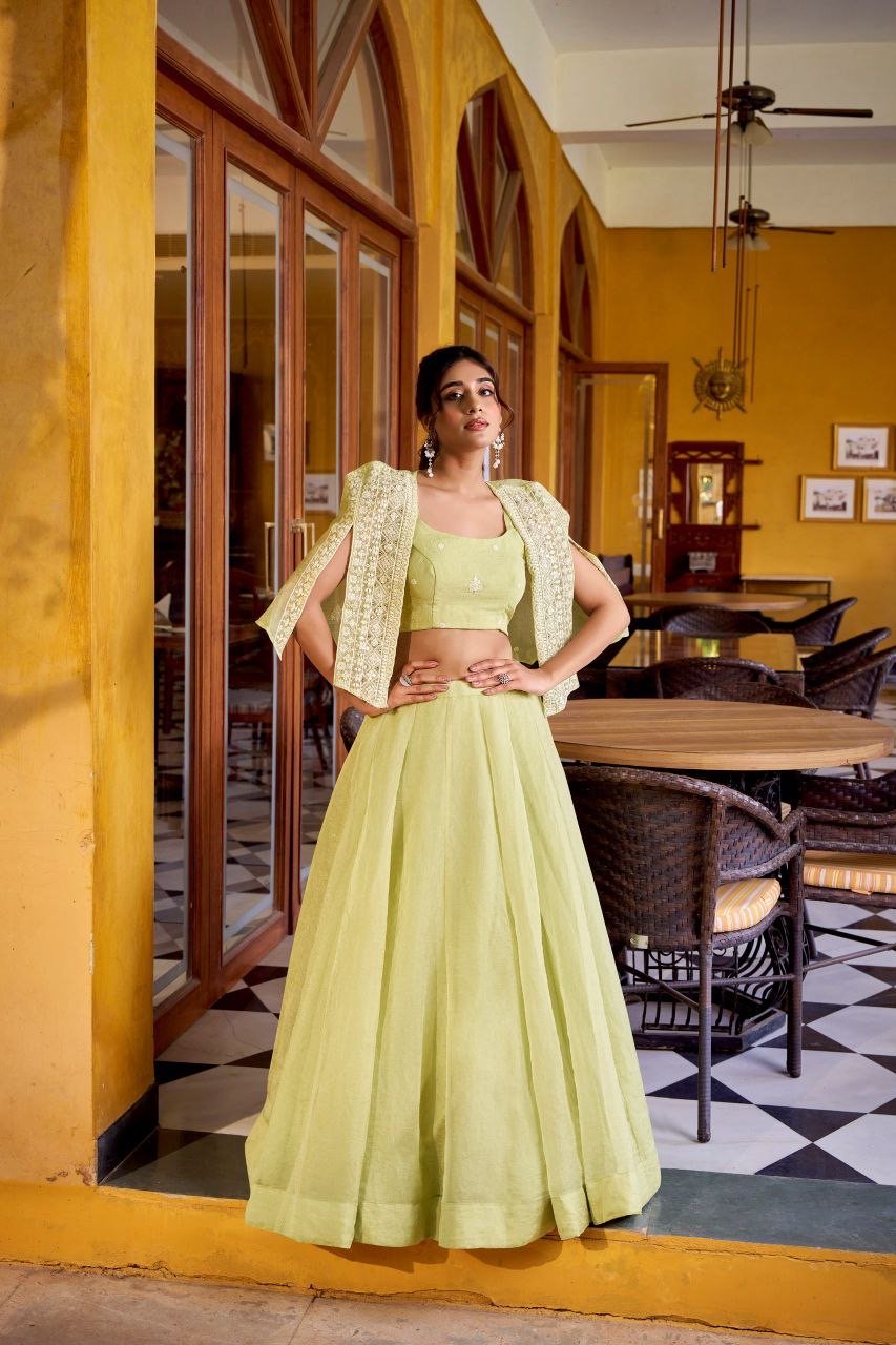 Party wear lehenga - Image 5