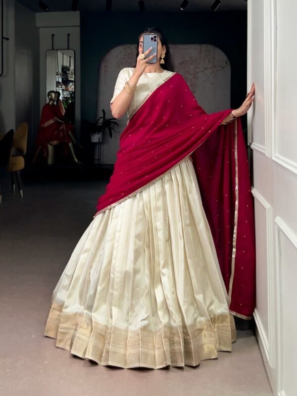 Dola silk lehenga