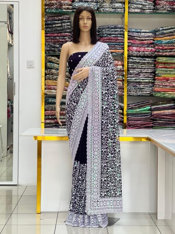 Chikankari sarees - Image 6