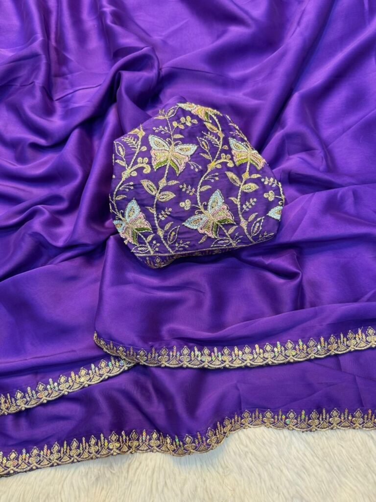 Soft Rangoli silk