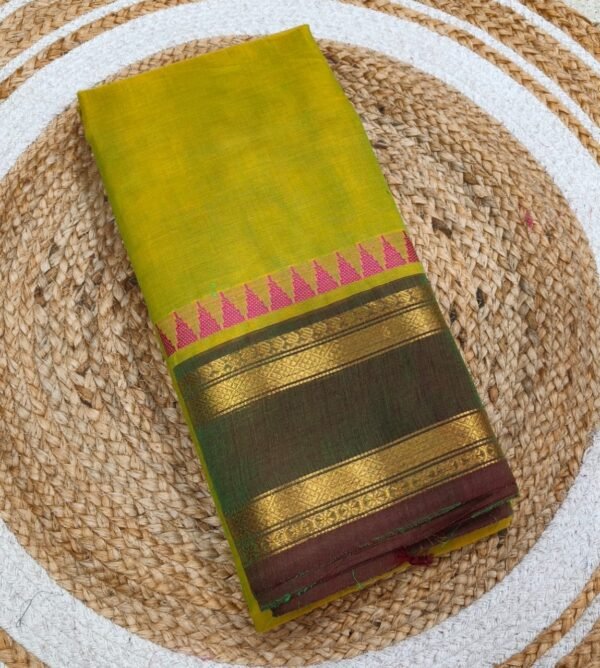 Kanchi cotton sarees - Image 9