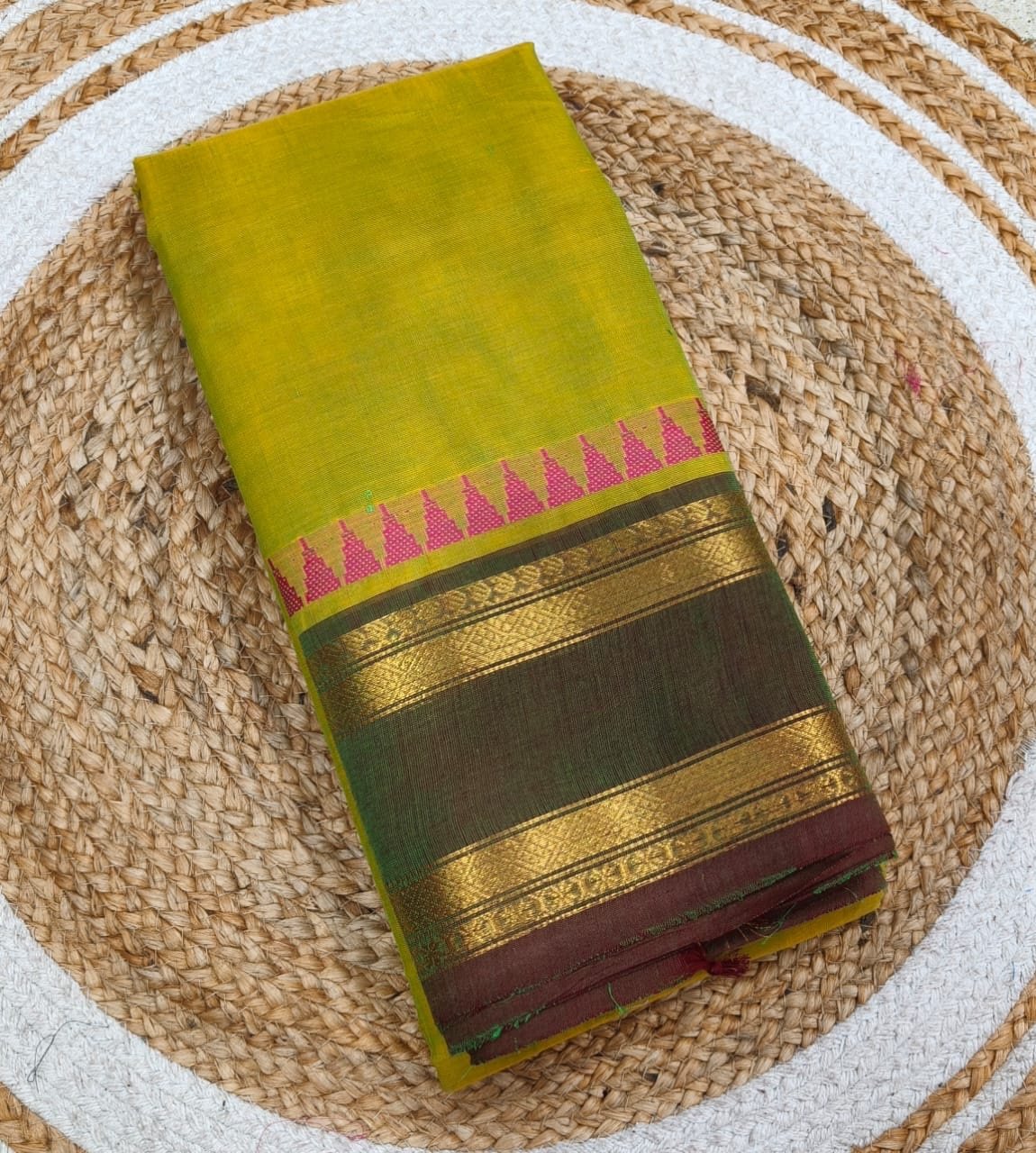 Kanchi cotton sarees - Image 9