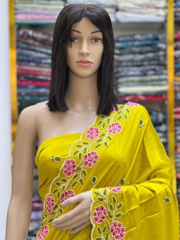 Chinon sarees - Image 8