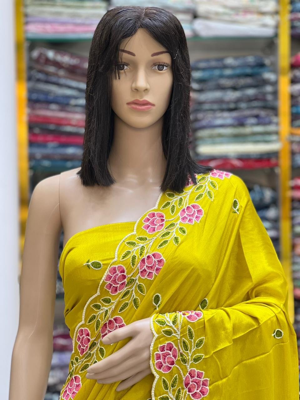 Chinon sarees - Image 8
