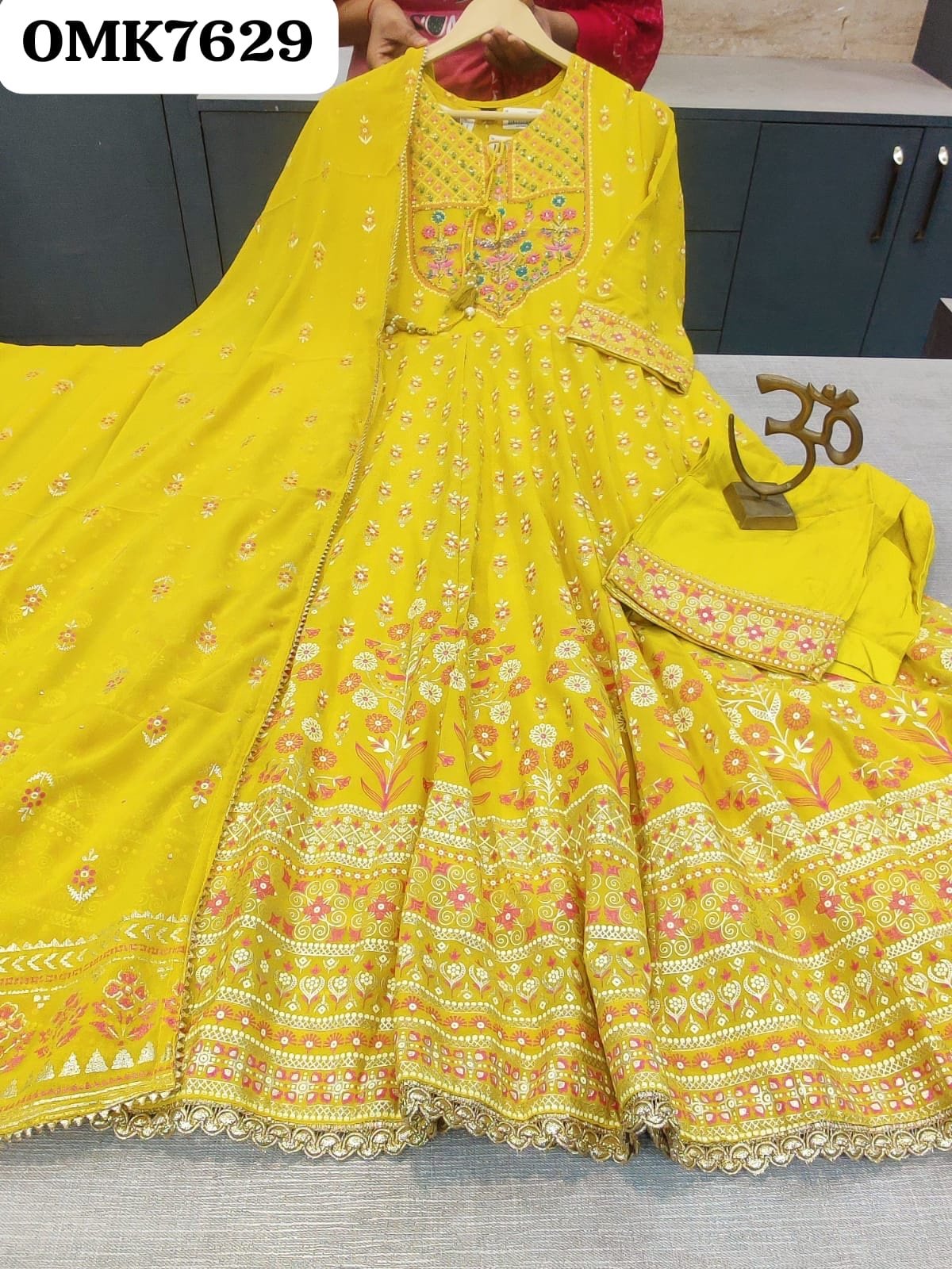 Georgette anarkali - Image 4