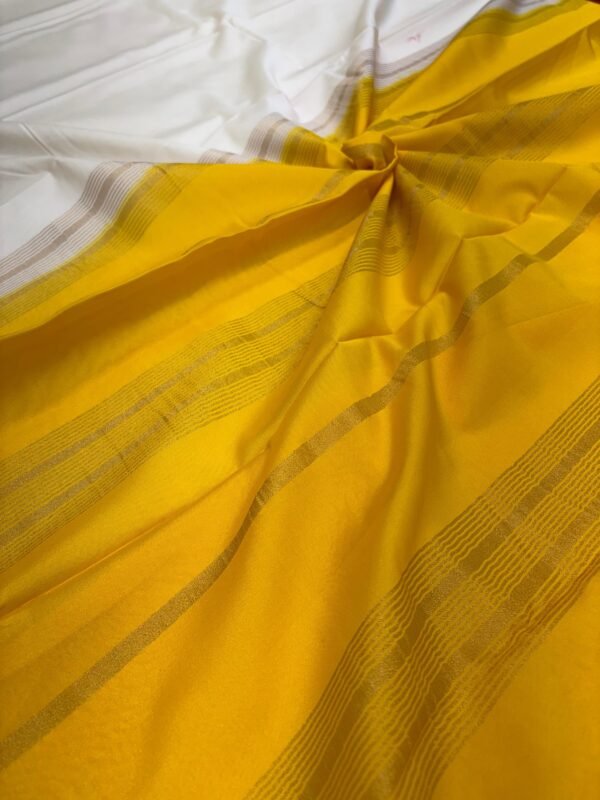 Mysore crepe silk saree - Image 6