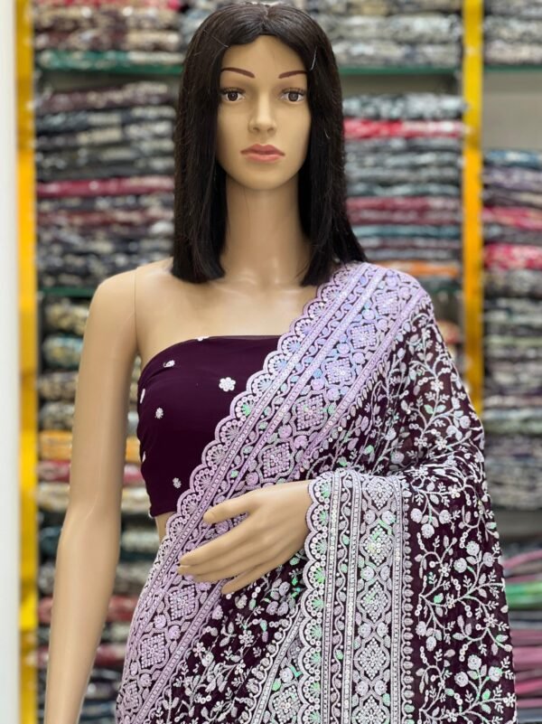 Chikankari sarees - Image 11