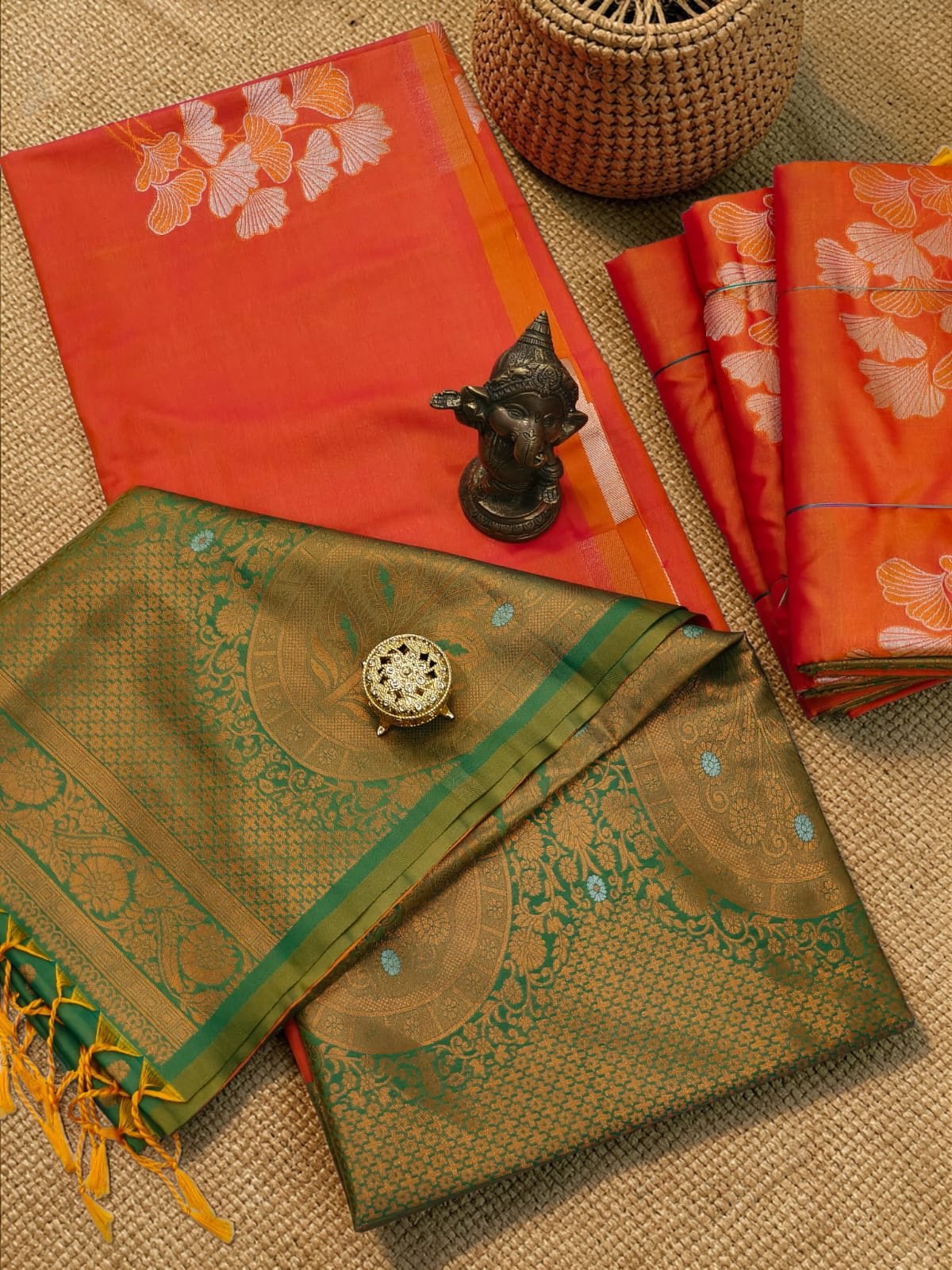 Kanchi soft silk sarees - Image 7