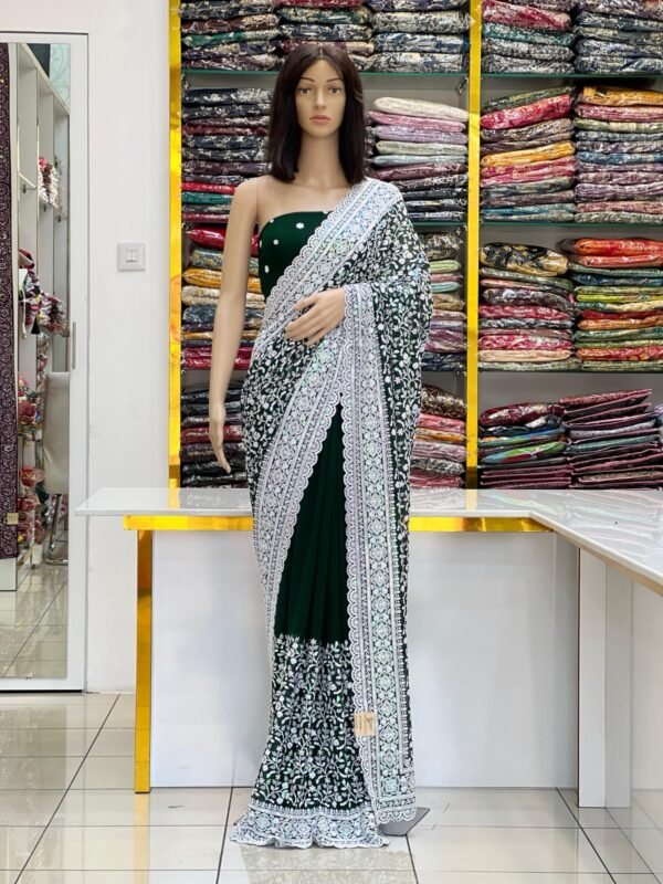 Chikankari sarees - Image 5