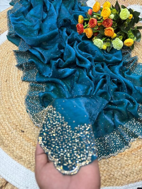 Space silk sarees - Image 23