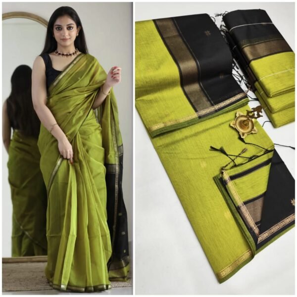 Silk cotton sarees - Image 15