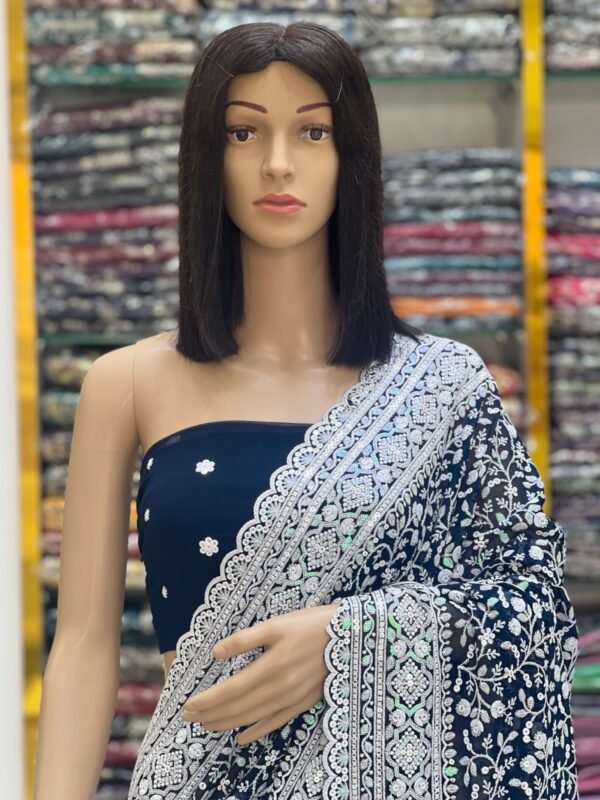 Chikankari sarees - Image 13