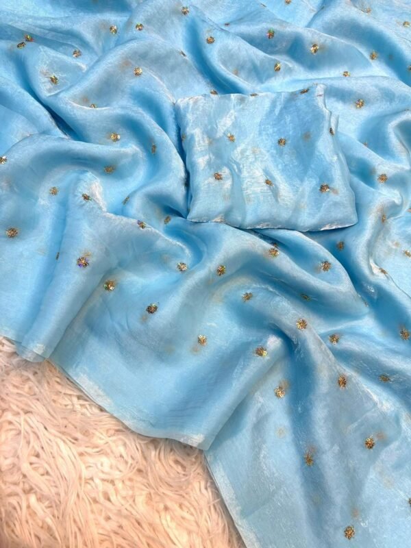 Space silk sarees - Image 9