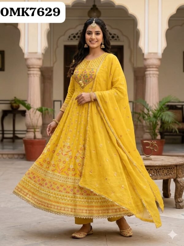 Georgette anarkali