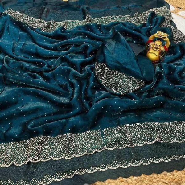 Space silk sarees - Image 20