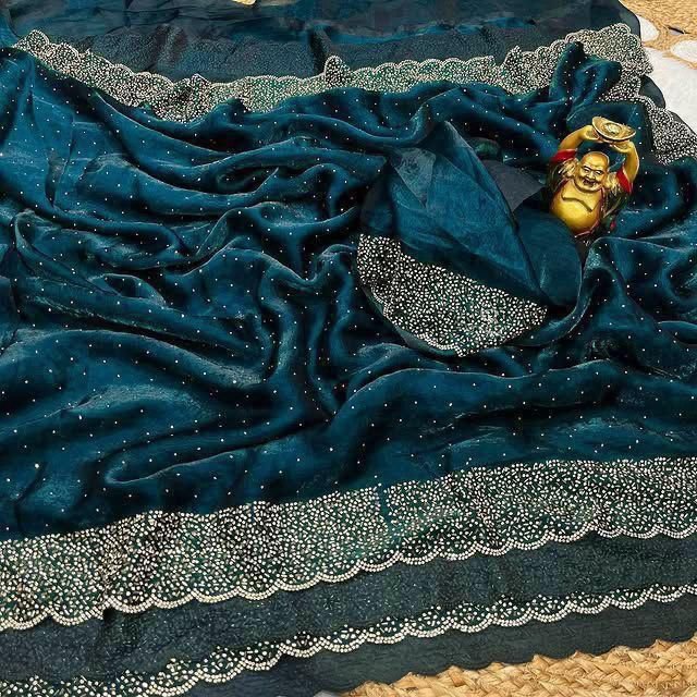 Space silk sarees - Image 20