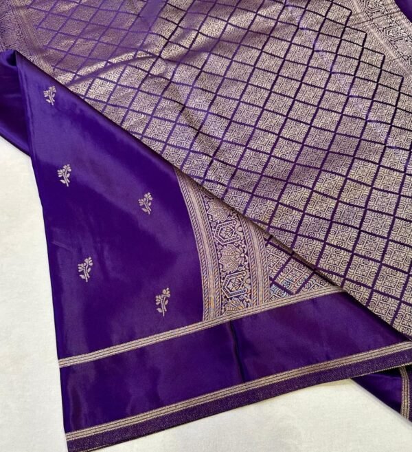 Satin silk sarees - Image 10