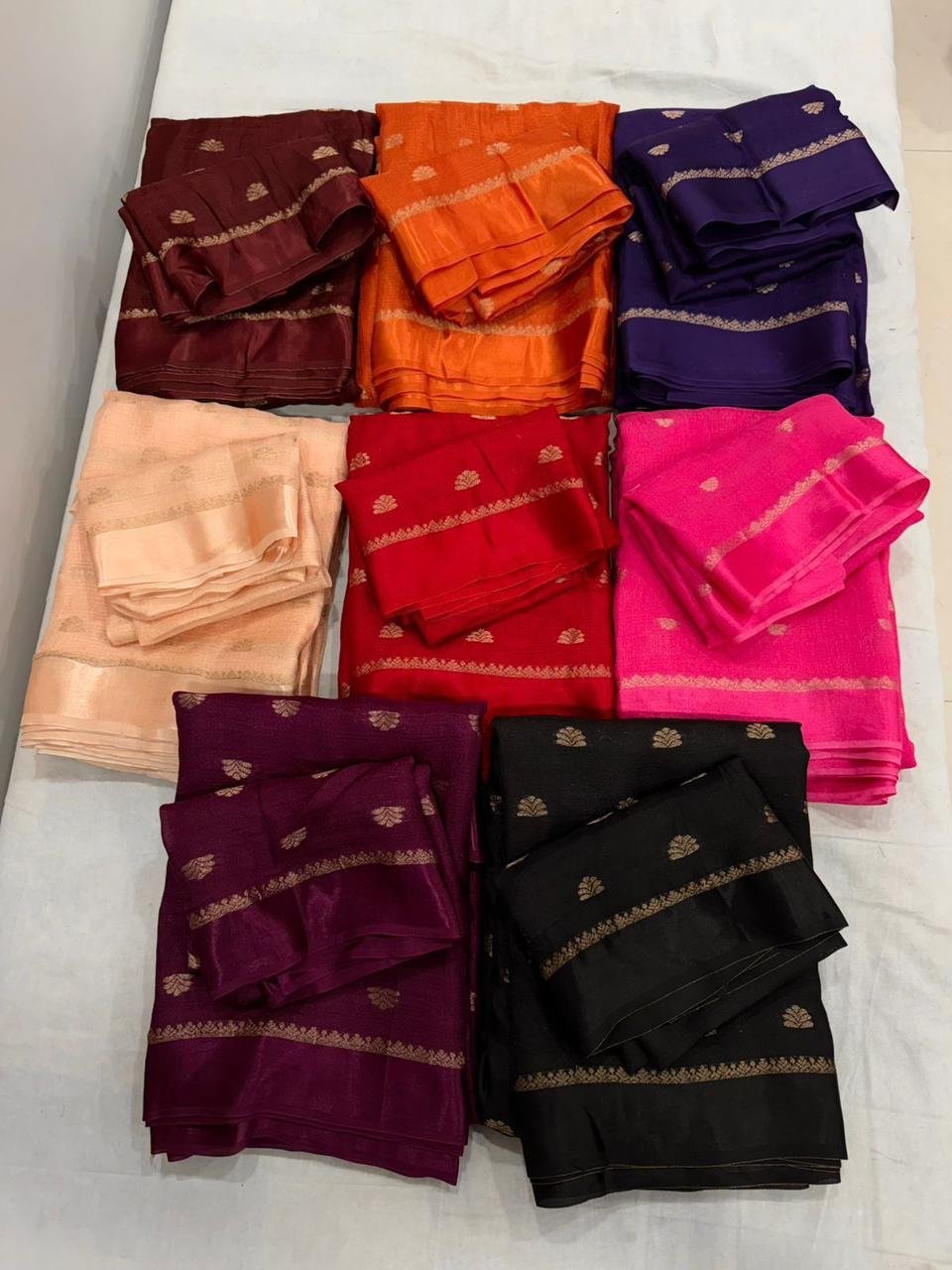 Viscose Khadi silk saree - Image 10