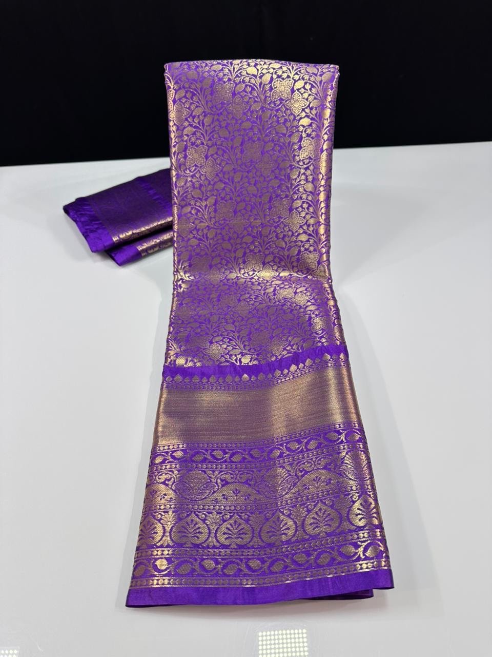 Soft semi kanchi sarees - Image 14