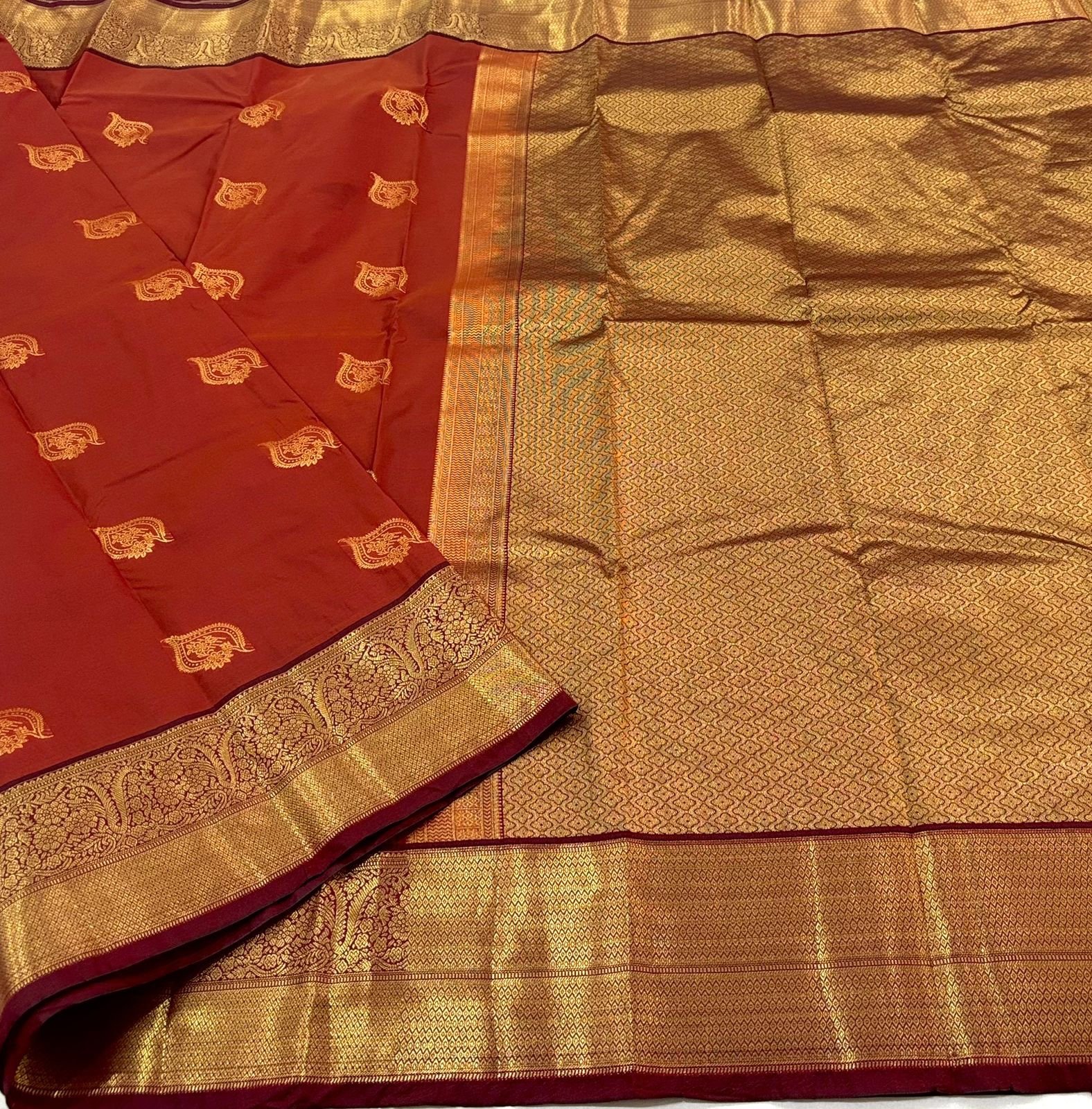 Premium Kanjivaram silk saree - Image 8