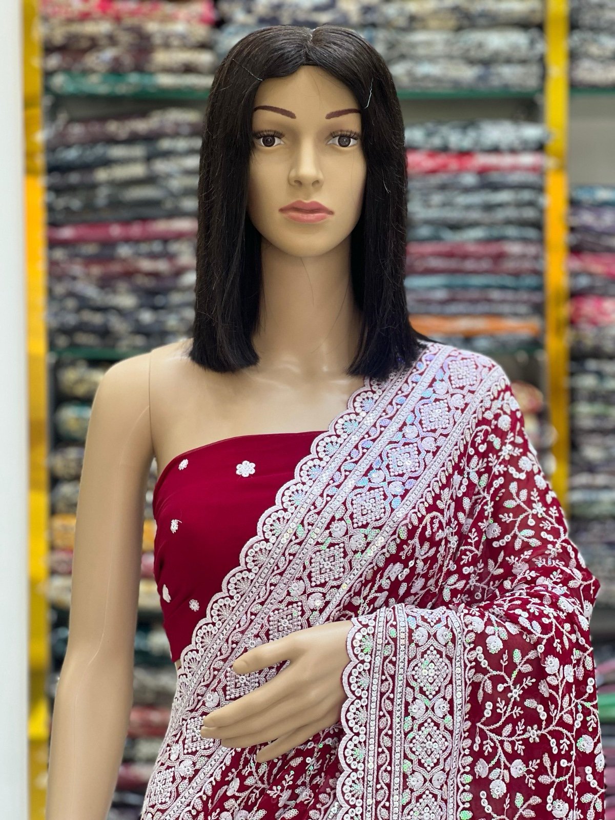 Chikankari sarees - Image 9
