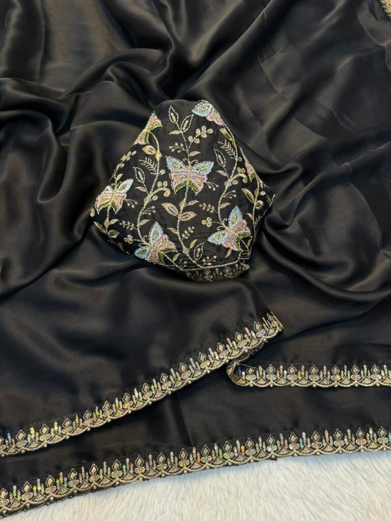 Soft Rangoli silk