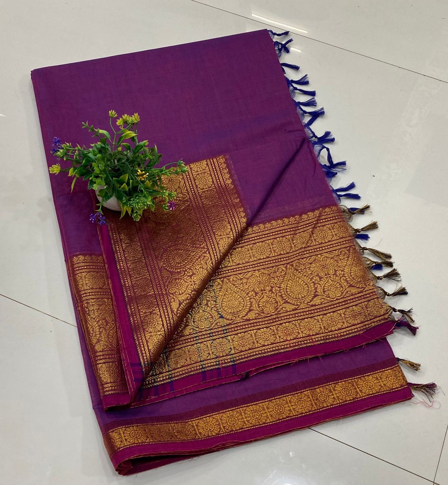 Kanchi Cotton Sarees - Image 19