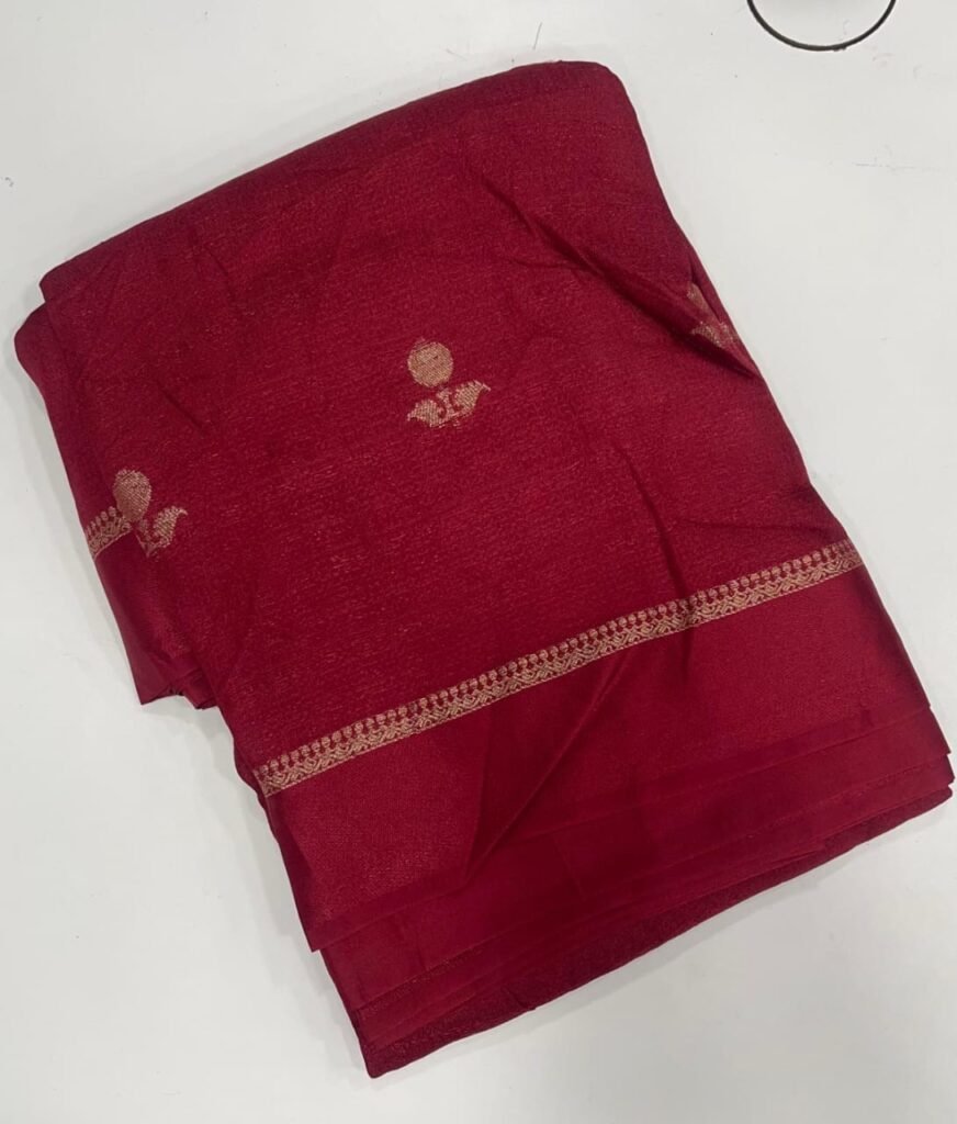 Viscose Khadi silk saree