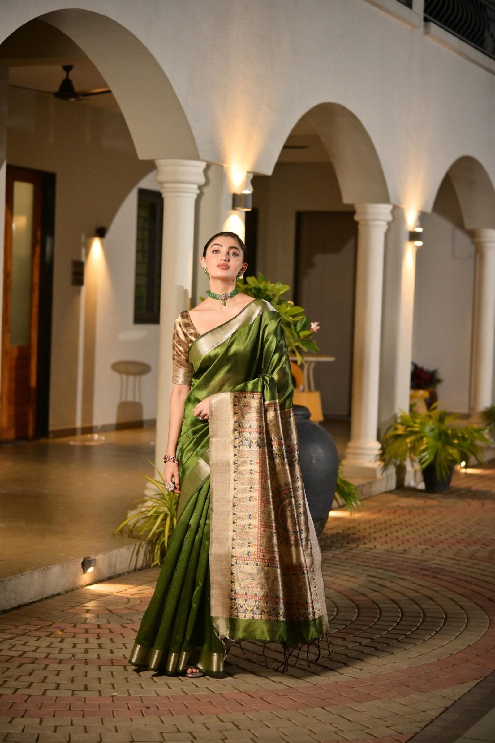 Khadi silk sarees - Image 7