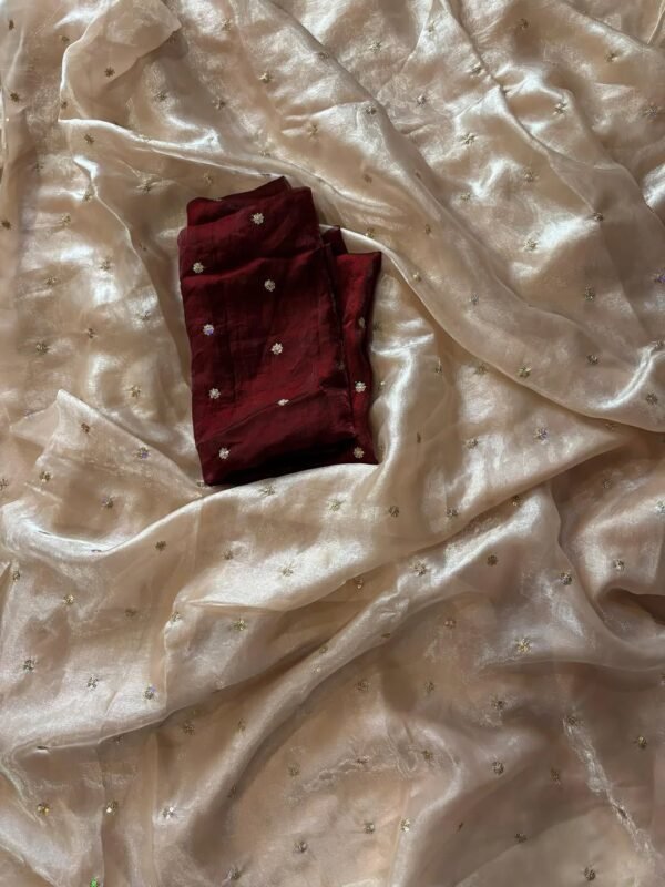 Space silk sarees - Image 16