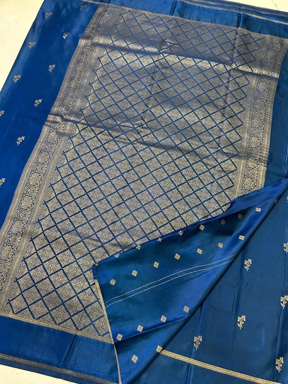 Satin silk sarees - Image 12