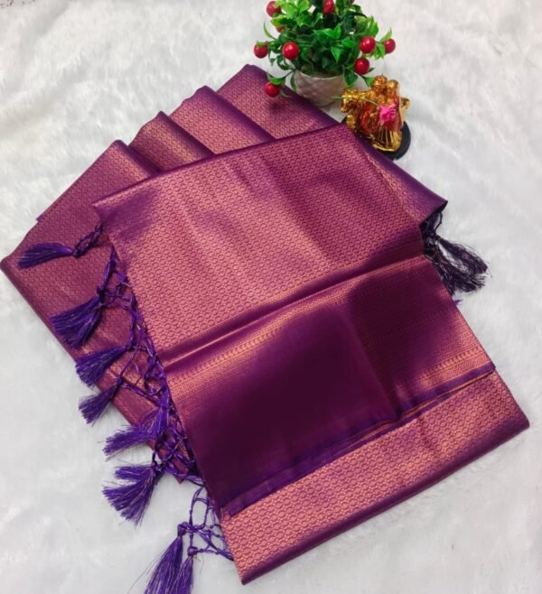 Kubera pattu sarees - Image 25
